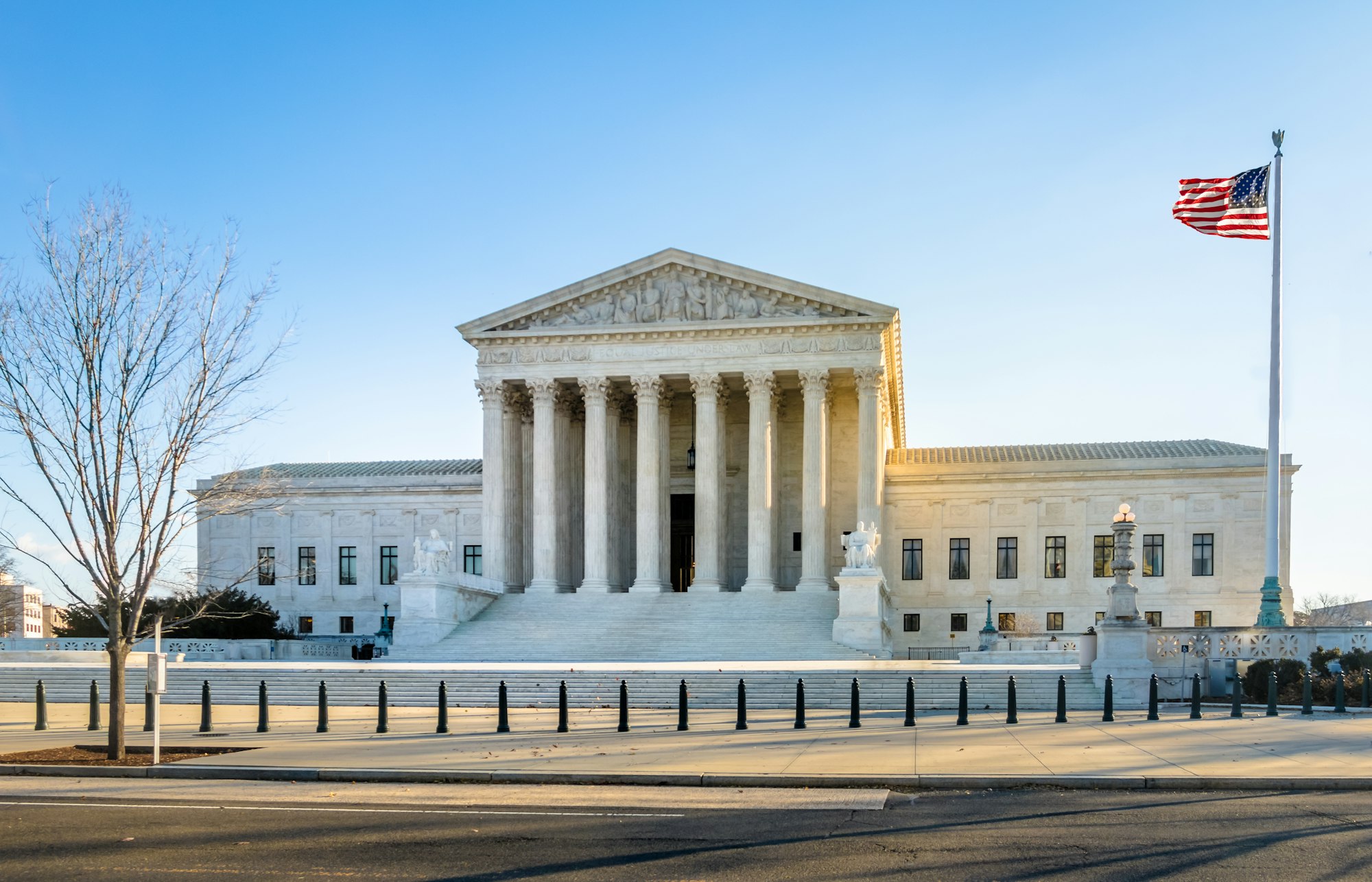 The United States Supreme Court building - Washington, D.C., USA