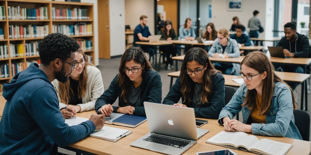 Amerikan üniversitesi öğrencileri araştırma yapıyor